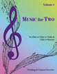 Music for Two #1 Wedding & Classical Favorites Flute/Oboe/Violin and Cello/Bassoon cover